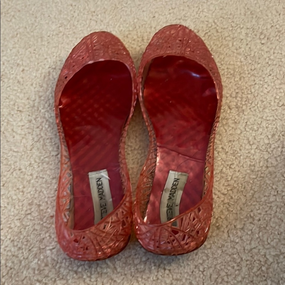 Steve Madden Pink Flats